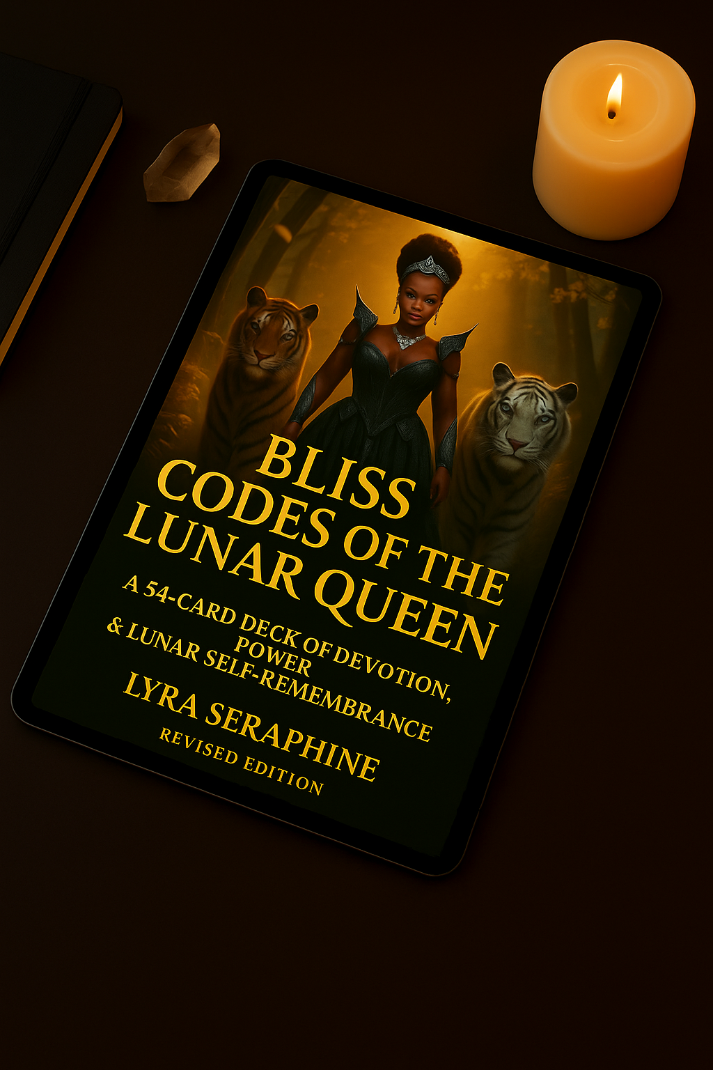 Bliss Codes of the Lunar Queen 👑✨ | A Celestial Digital Affirmation Experience