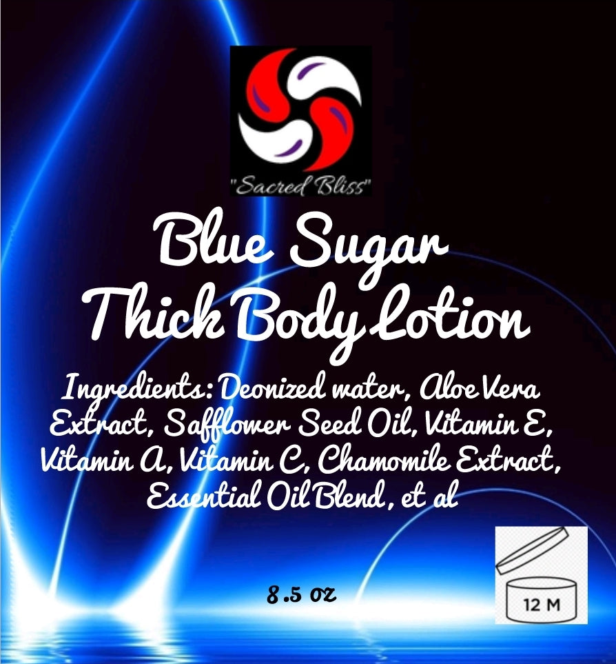 Blue Sugar Thick Body Lotion