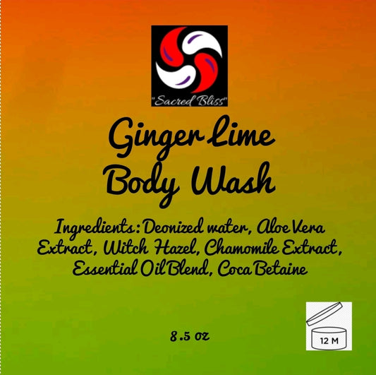 Ginger Lime body Wash